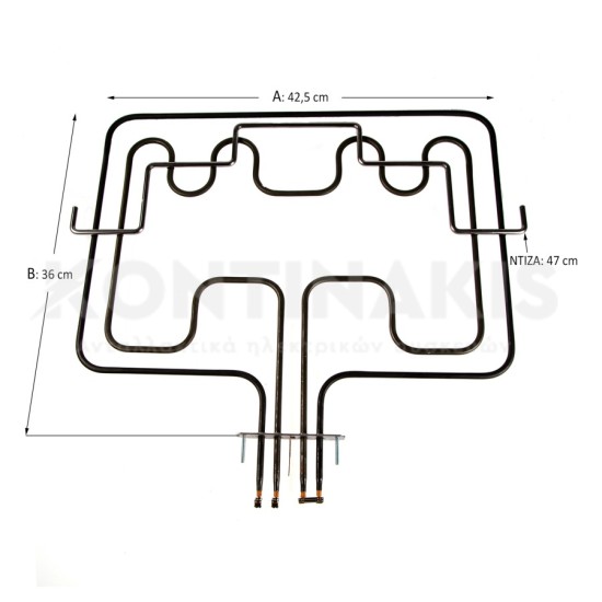 Άνω Αντίσταση & Γκριλ Φούρνου AEG/Electrolux 1000+2100 Watt Αντιστάσεις Άνω
