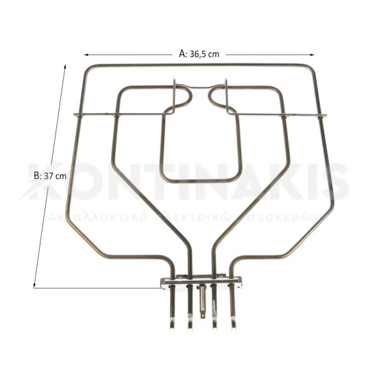 Άνω Αντίσταση & Γκριλ Φούρνου Bosch 1000+1800 Watt Αντιστάσεις Άνω