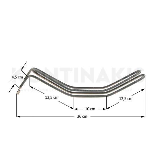 Αντίσταση Ντονέρ 34cm - 1500 Watt Αντιστάσεις