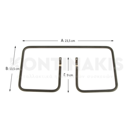 Αντίσταση Τοστιέρας συμβατή με Seb 23,5 x 13,5 x 9 cm Τοστιέρες