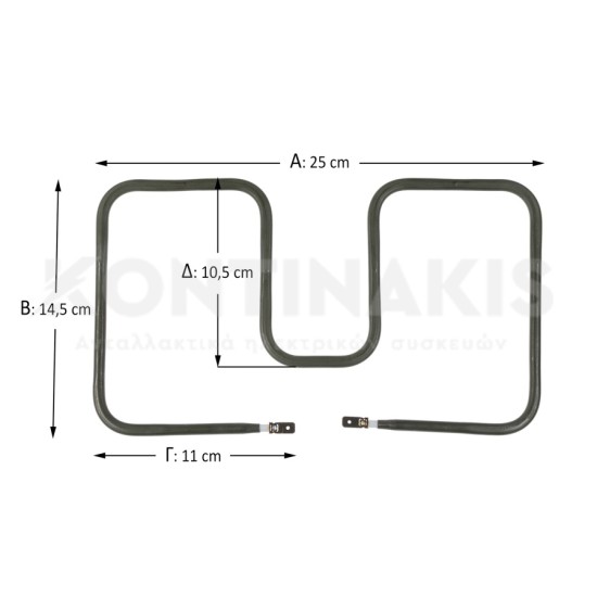 Αντίσταση Τοστιέρας Kenwood 24,5 x 14 x 10 cm Τοστιέρες