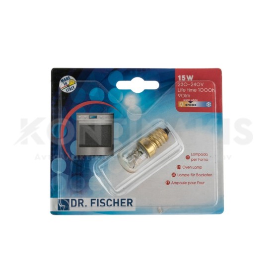 Λυχνία Φούρνου 15 Watt (Dr. Fischer) Λυχνίες-Ντουί