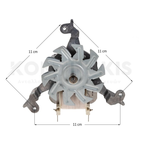 Μοτέρ Αέρος Φούρνου Bosch/Siemens/Pitsos Μοτέρ-Φτερωτές