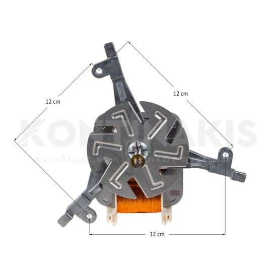 Μοτέρ Αέρος Φούρνου Bosch/Siemens Μοτέρ-Φτερωτές