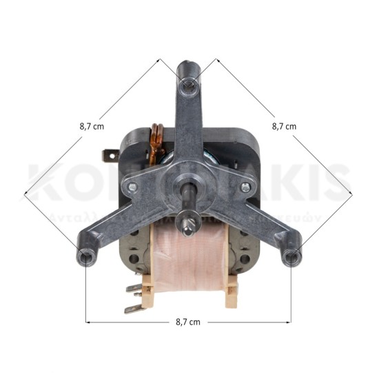 Μοτέρ Αέρος Φούρνου  συμβατό για Aeg/Electrolux/Zanussi Μοτέρ-Φτερωτές