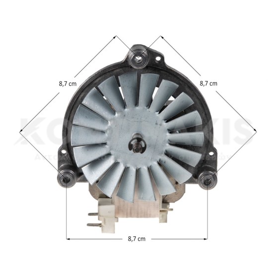 Μοτέρ Αέρος Φούρνου Zanussi Μοτέρ-Φτερωτές