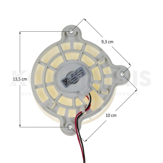 Ανεμιστήρας Ψυγείου ZWF-30-3 DC12V 1870 RPM Ανεμιστήρες-Φτερωτές