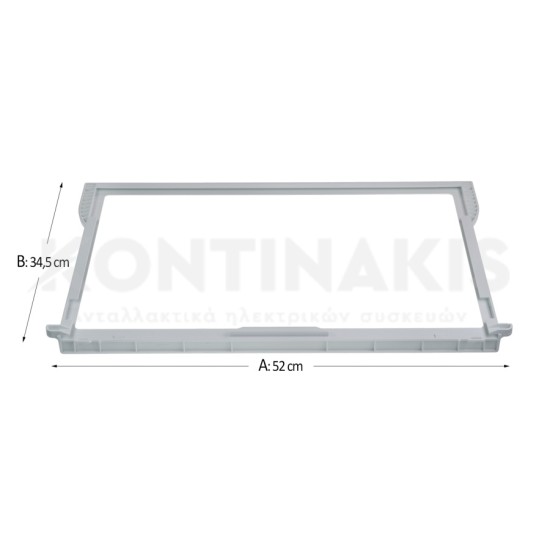 Πλαίσιο Ραφιού Ψυγείου AEG/Electrolux/Zanussi Ράφια-Πορτάκια Καμπίνας