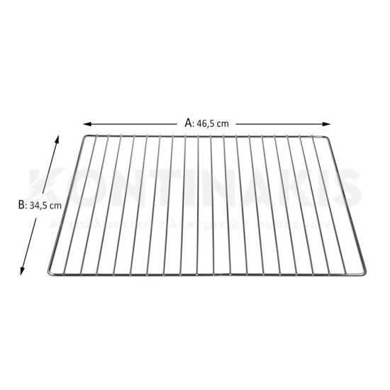 Σχάρα Φούρνου Κουζίνας 46,5 cm x 34,5 cm Σχάρες-Ταψιά