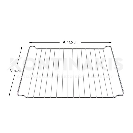 Σχάρα Φούρνου Κουζίνας Whirlpool 44,5 x 33,5 cm Σχάρες-Ταψιά