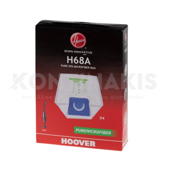 Σακούλες Ηλεκτρικής Σκούπας Hoover H68A Diva (Αντιβακτηριακή) ΣΑΚΟΥΛΕΣ